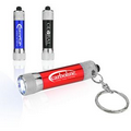 Oceanside LED Flashlight Key Chain (Red)